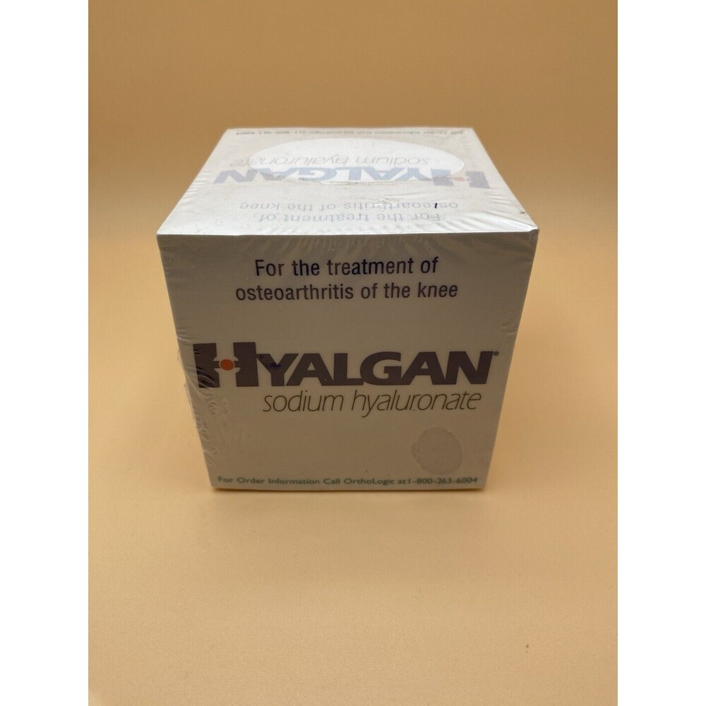 Vintage Hyalgan Note Pad Cube Medical Pharma Advertising Osteoarthritis NOS